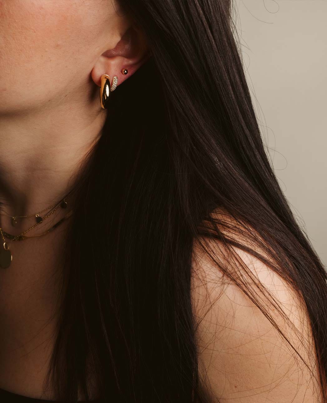 17MM Weightless Hoop Earrings | 10kt Yellow Gold