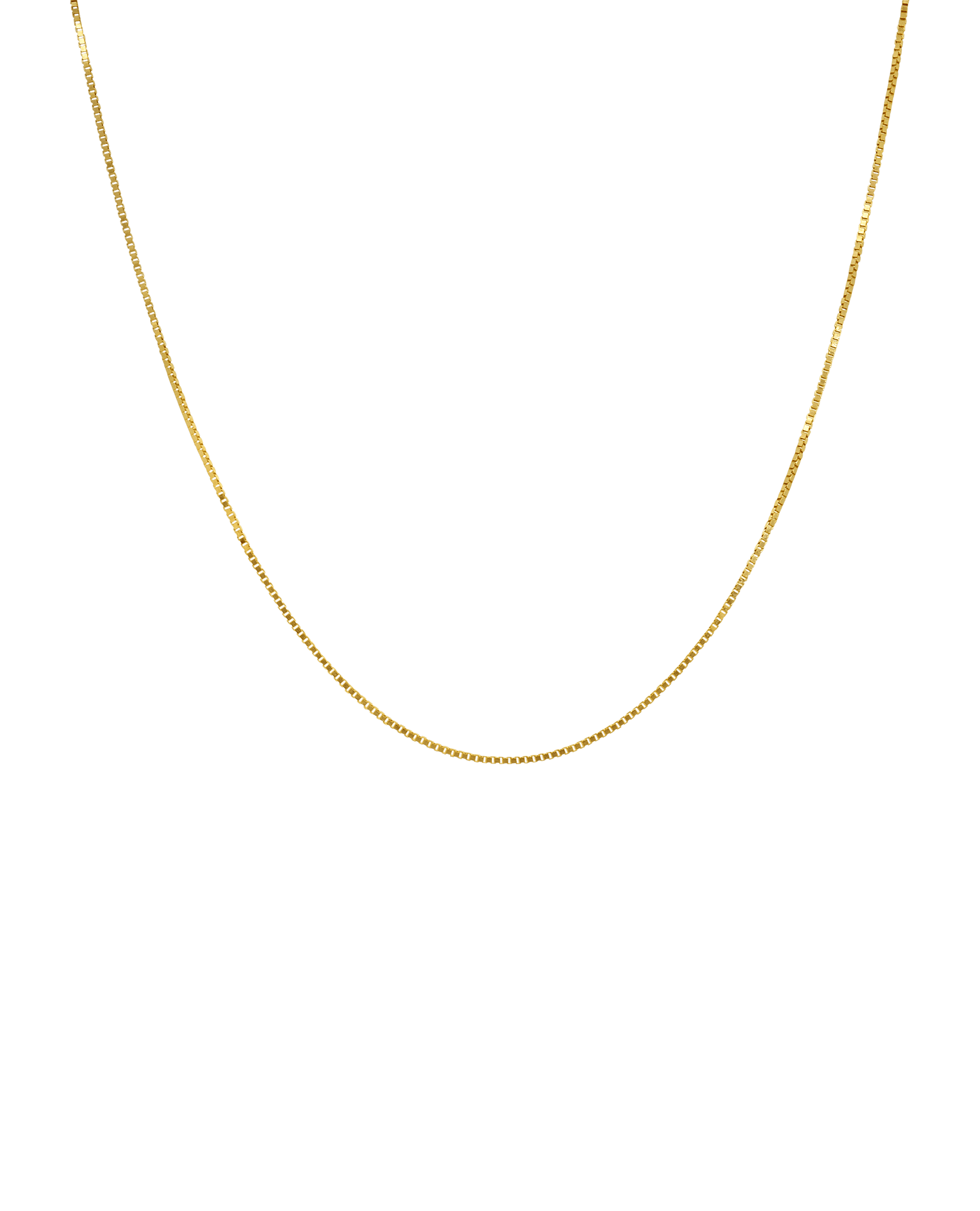18-20" Box chain | 10kt Yellow Gold