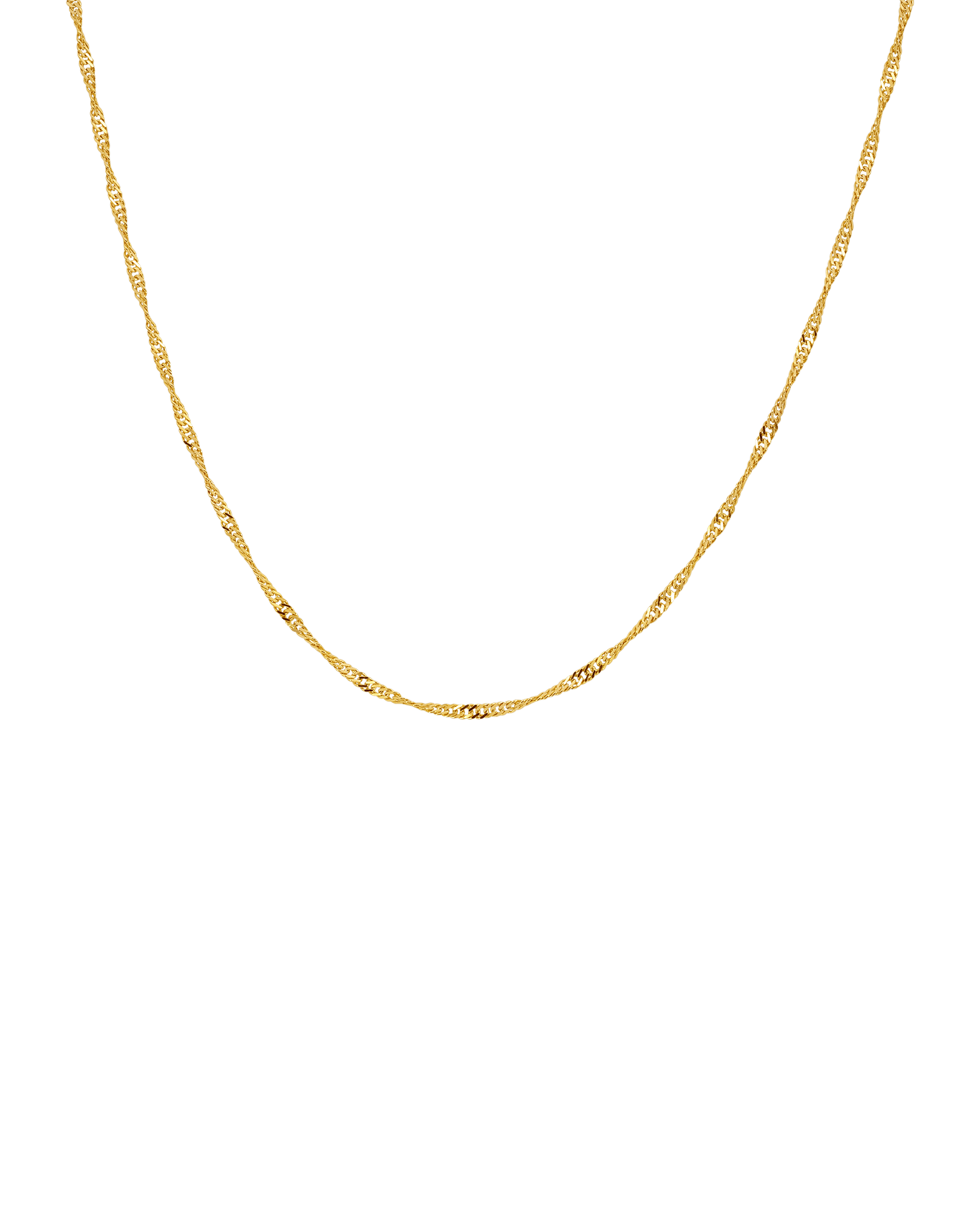 18-20" Singapore chain | 10kt Yellow Gold