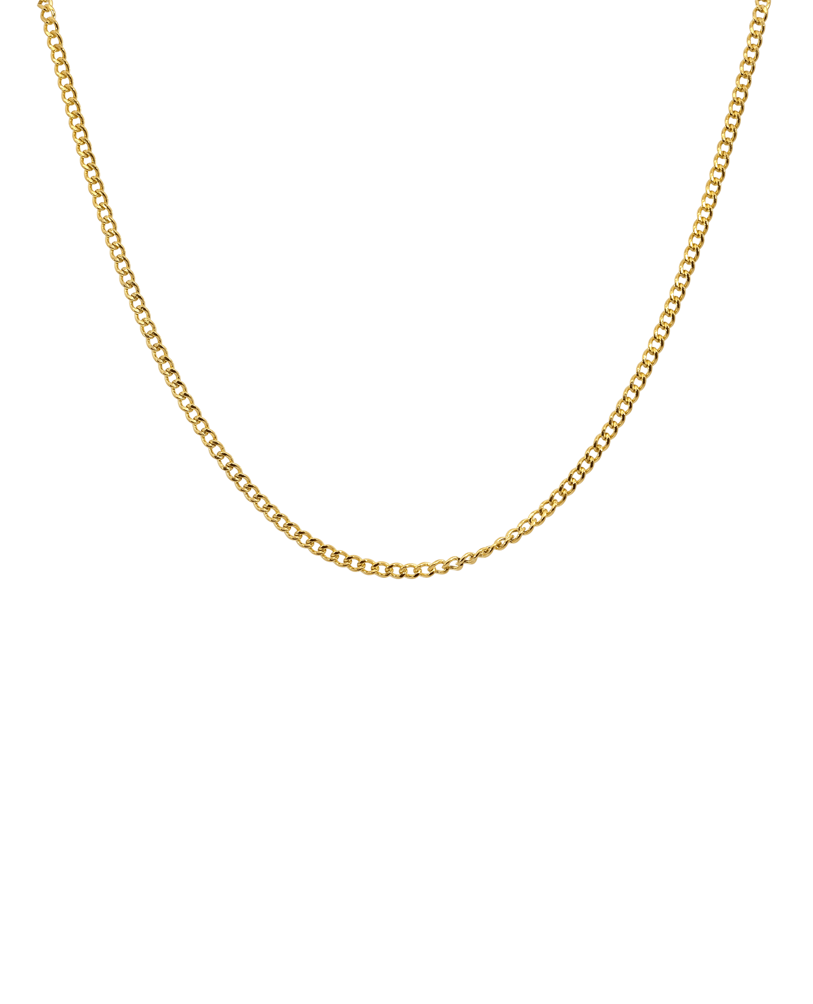 18" Curb chain | 10kt Yellow Gold