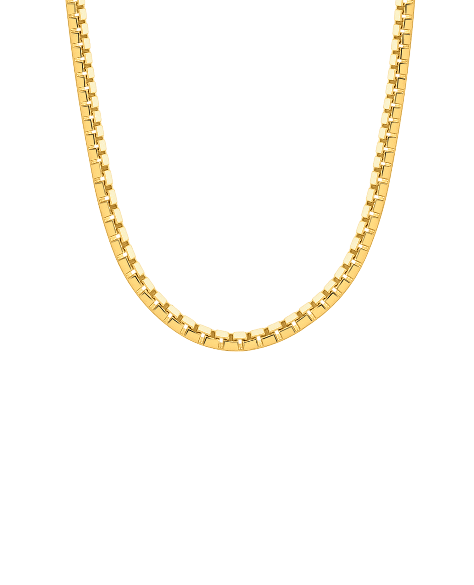 20" Box Chain | 10kt Yellow Gold