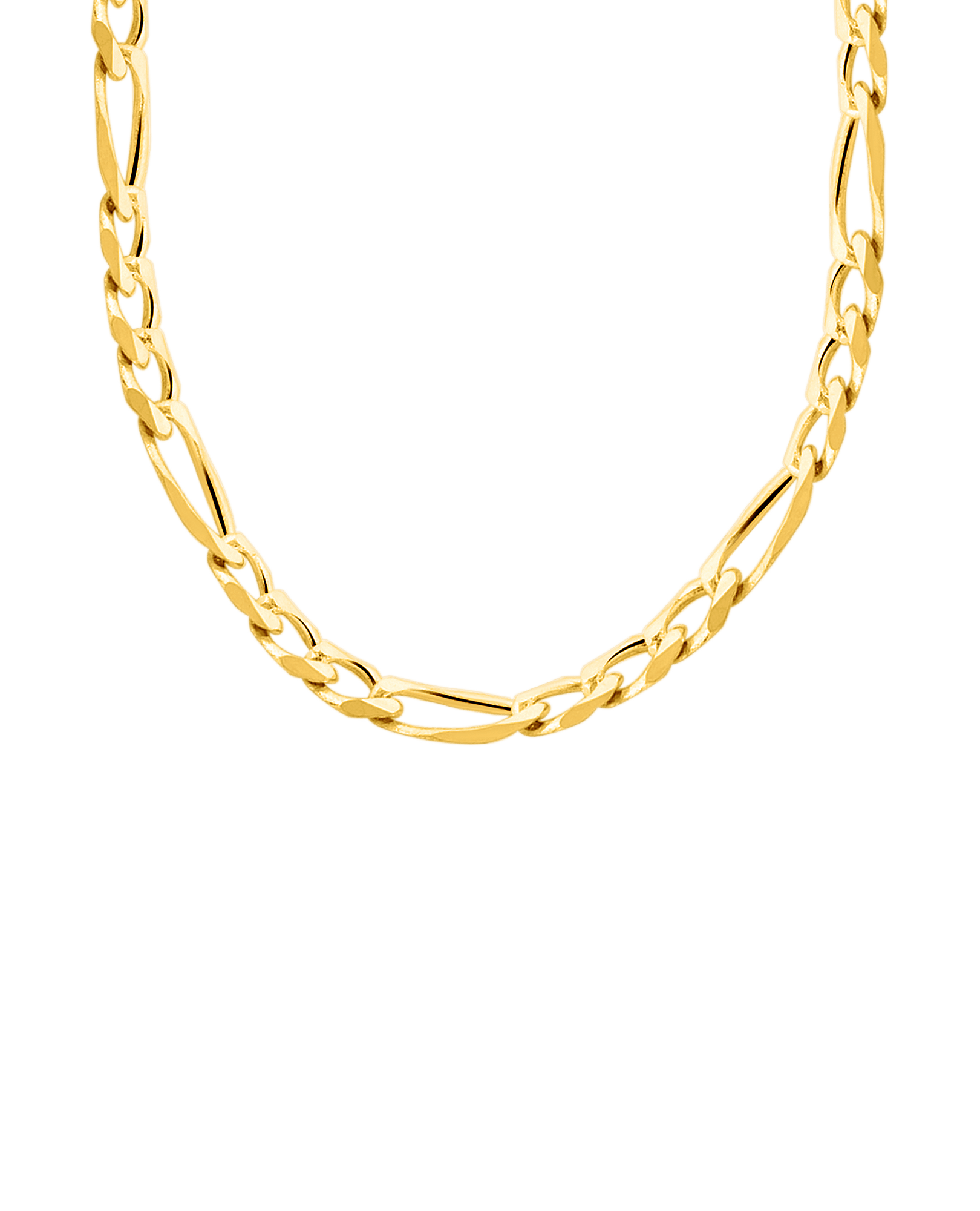 20" Figaro Chain | 10kt Yellow Gold
