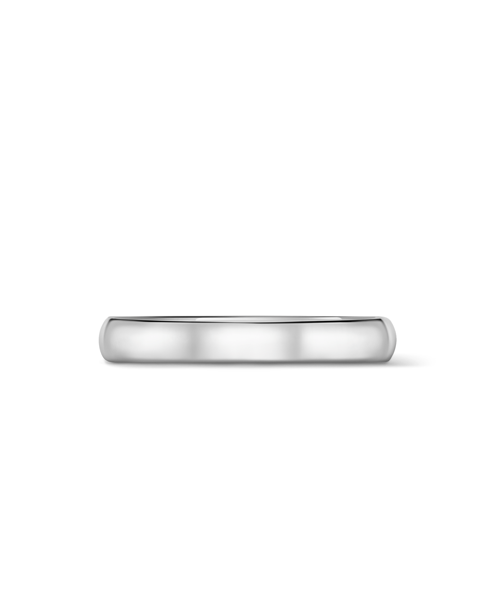 3MM Comfort Fit Wedding band | 14kt White Gold