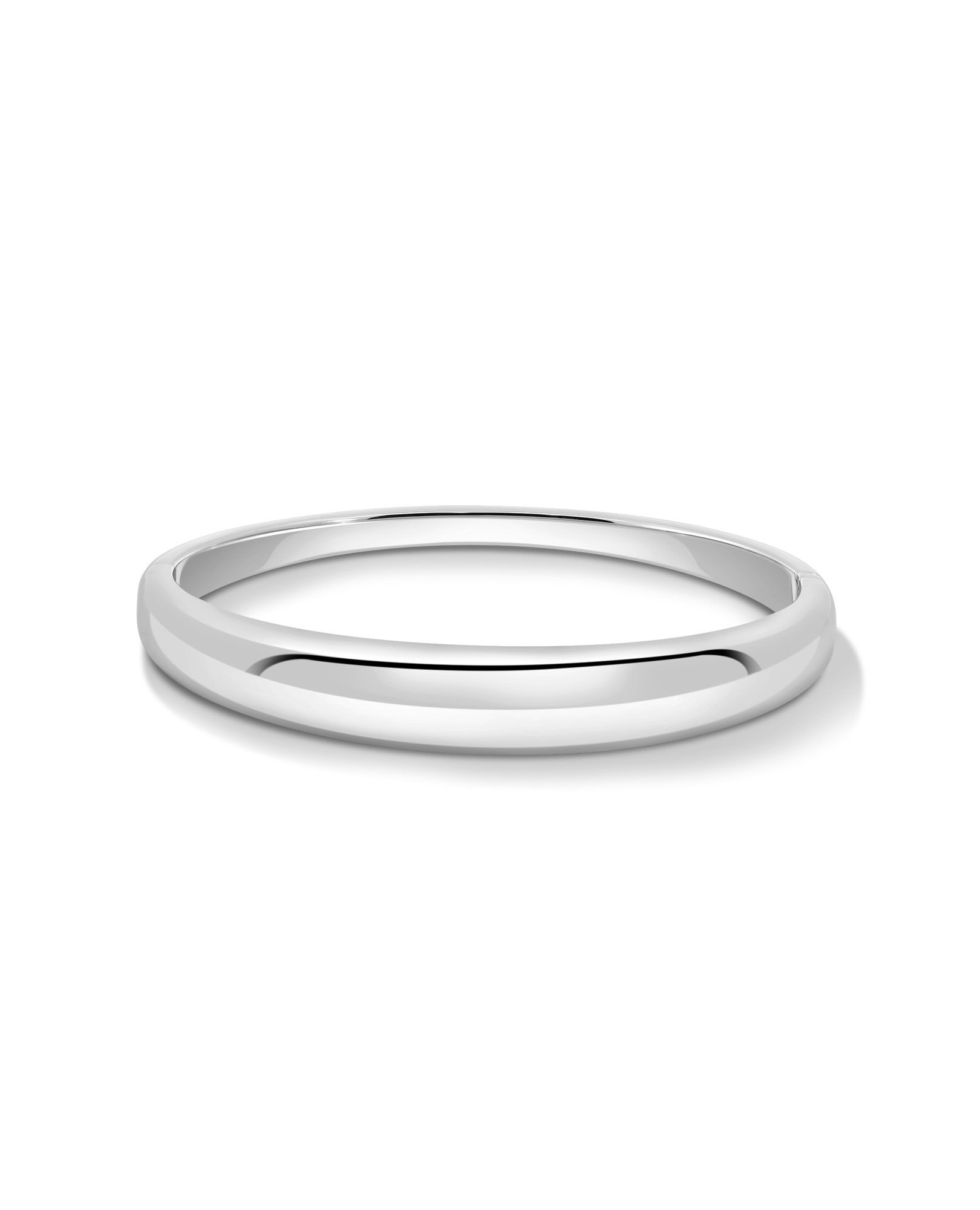 4.1-10MM Dome Bangle | Silver