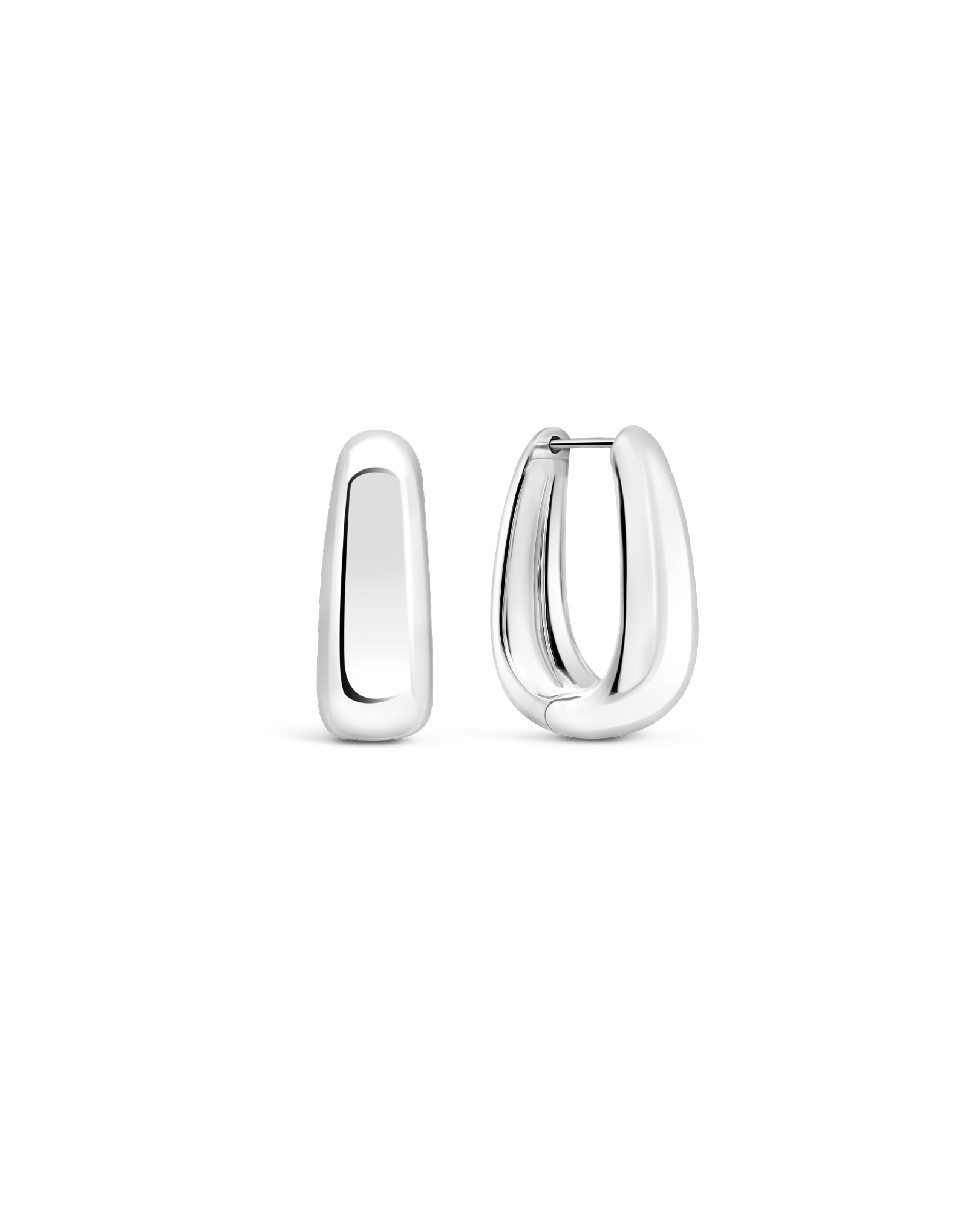 5-7.5MM Petite Teardrop Earrings | Silver