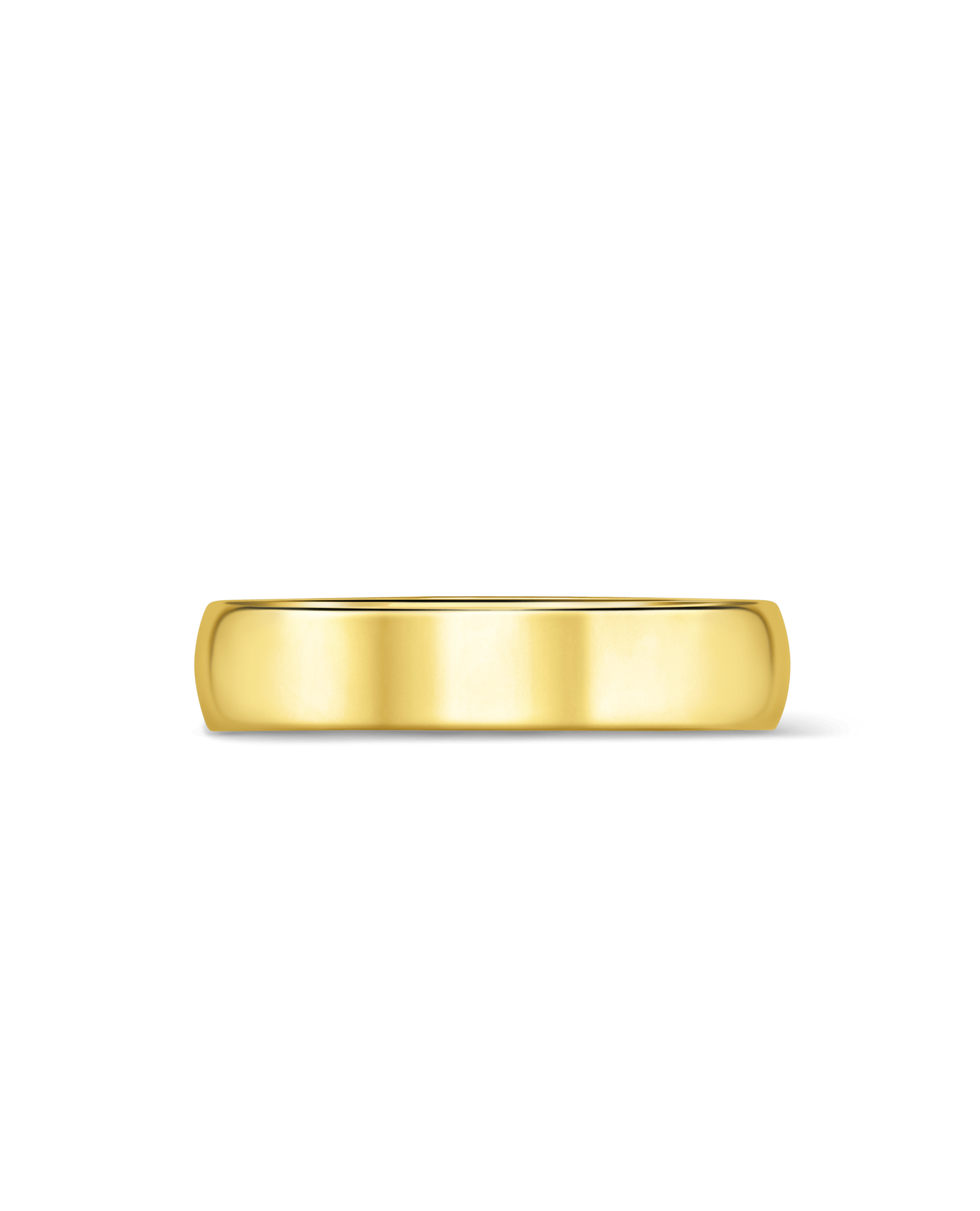 5MM Comfort Fit Wedding band | 14kt Yellow Gold