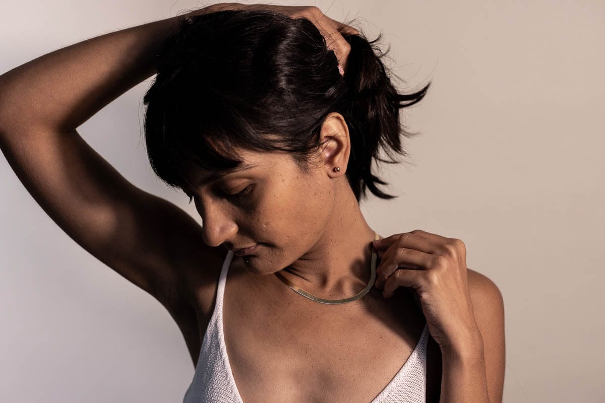 5MM Orb Stud Earrings | 14kt White Gold