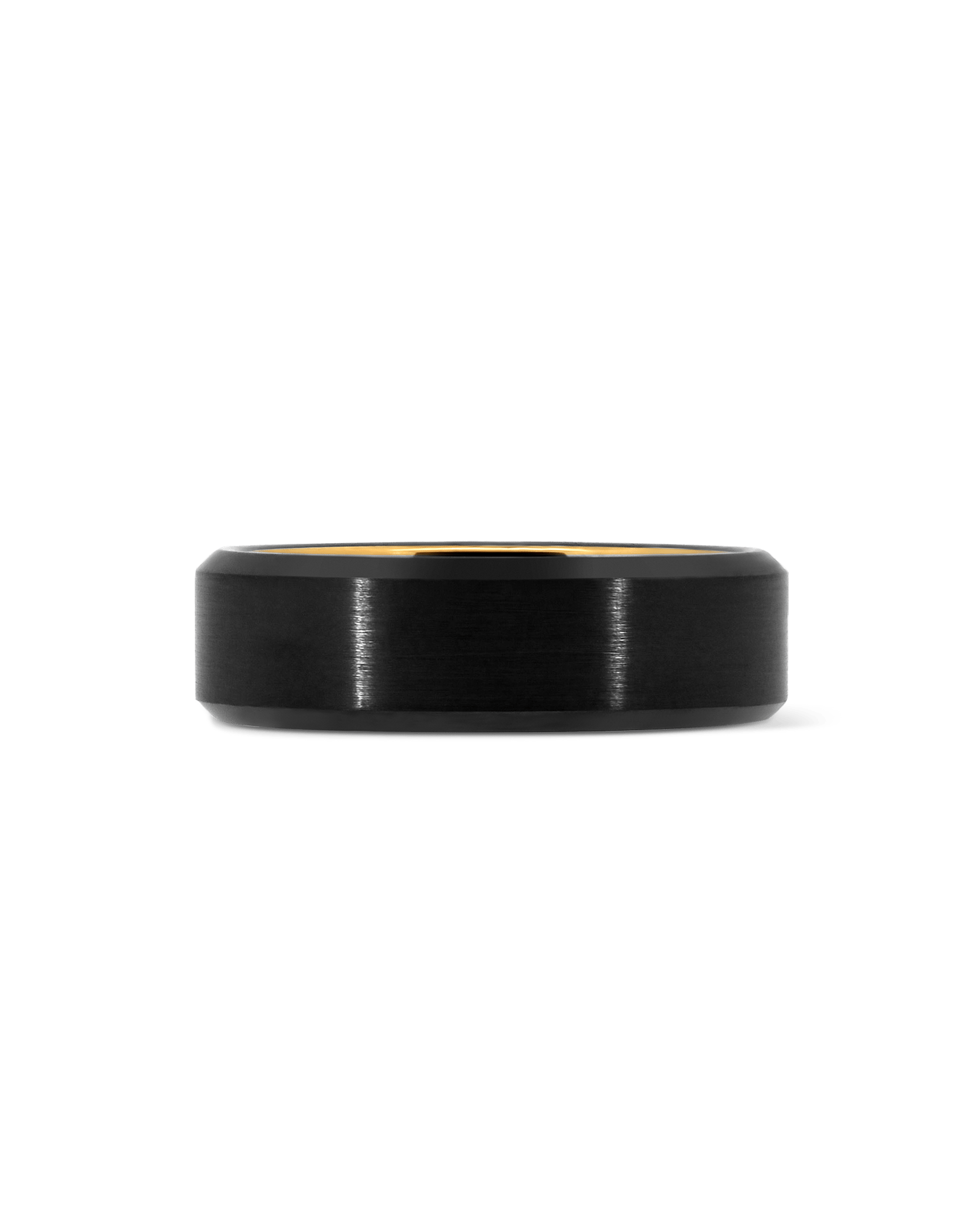 7MM Yellow Two Tone Band | Tungsten