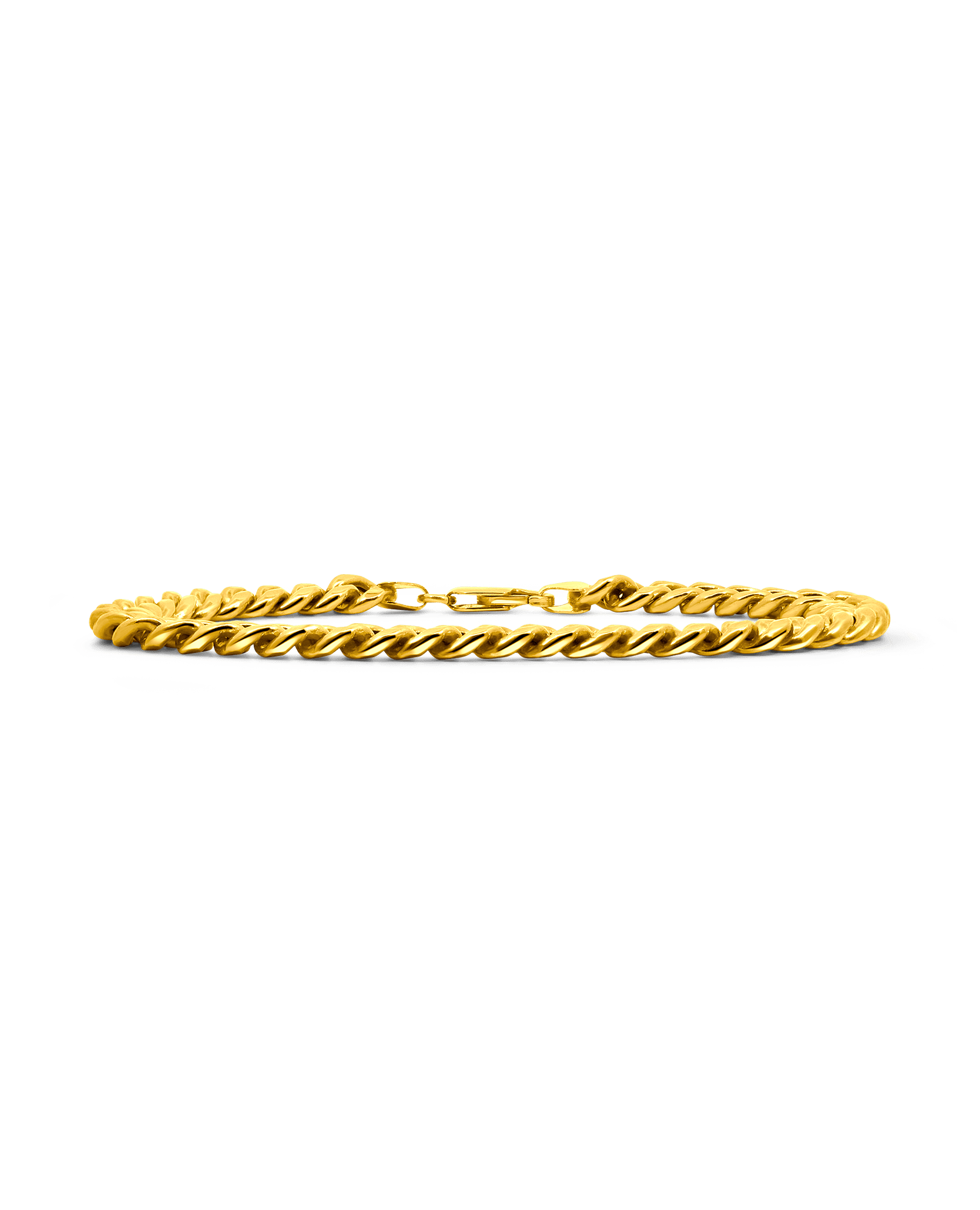 8.5" Hollow Miami Cuban Bracelet | 10kt Yellow Gold