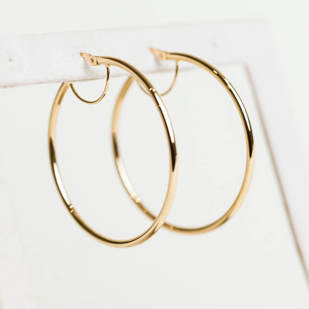 Hoop Earrings | 10kt Yellow Gold