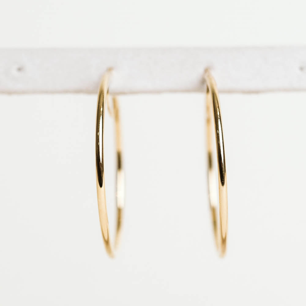 Hoop Earrings | 10kt Yellow Gold