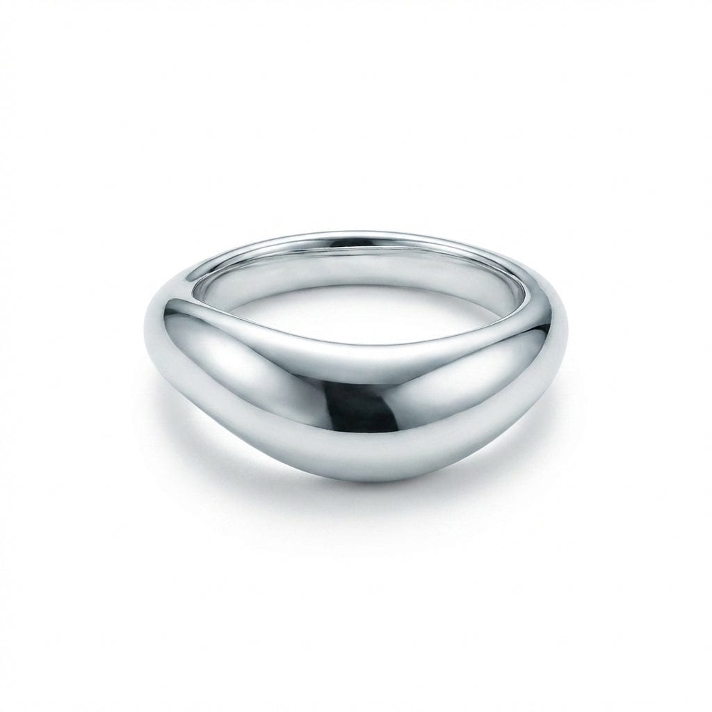 Bold Chevron Ring | Silver
