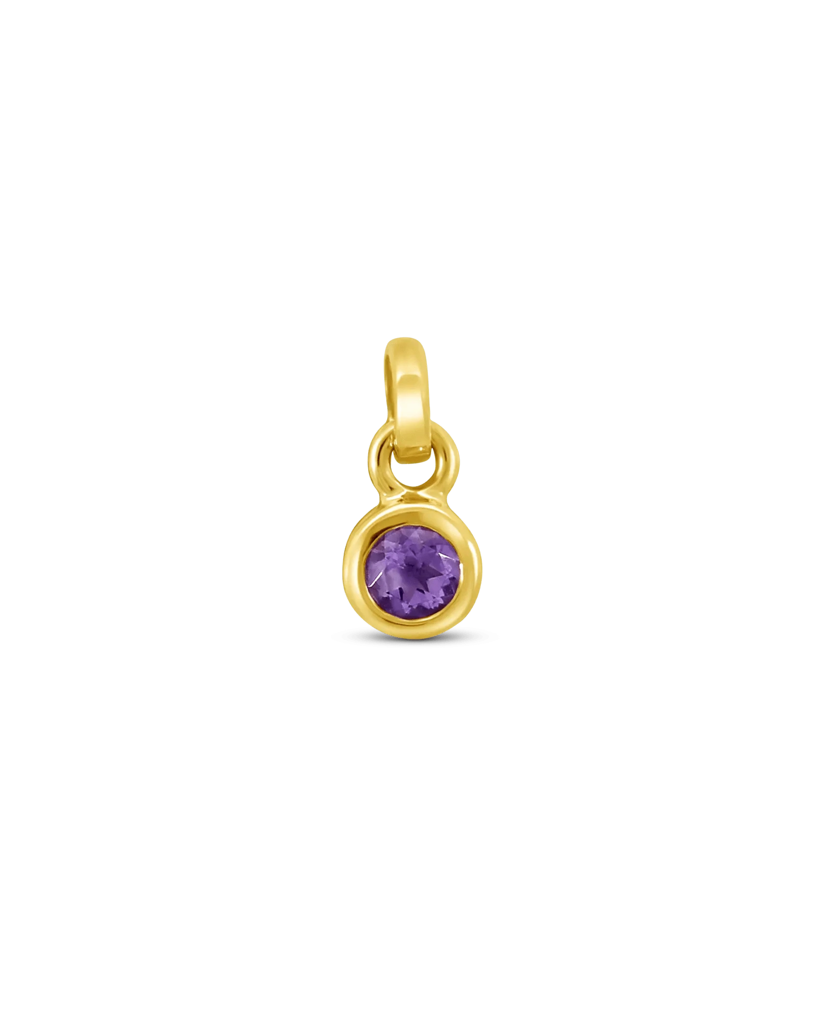 Amethyst Pendant | 10kt Yellow Gold