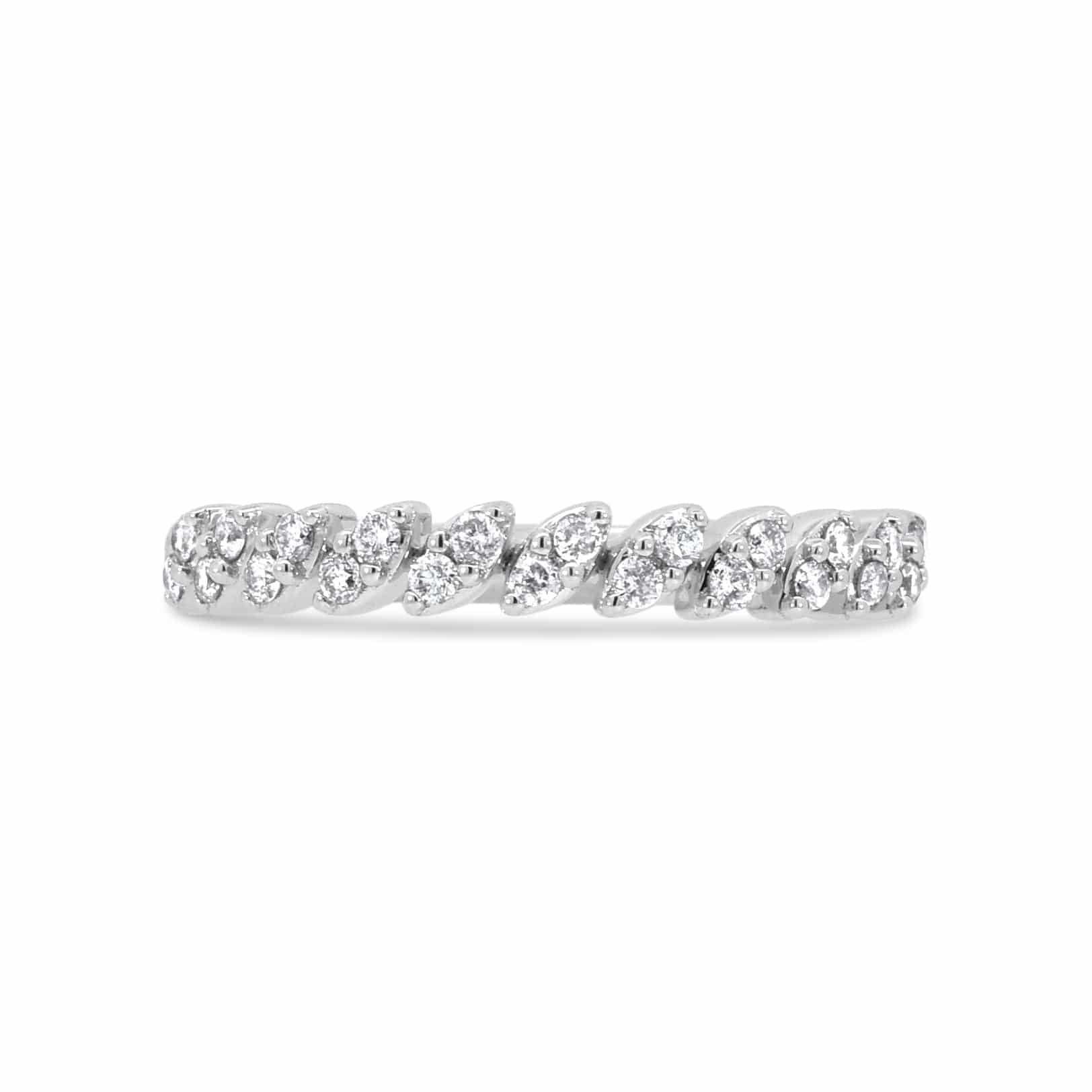 Diamond Band .25 Carat TW | 10kt White Gold