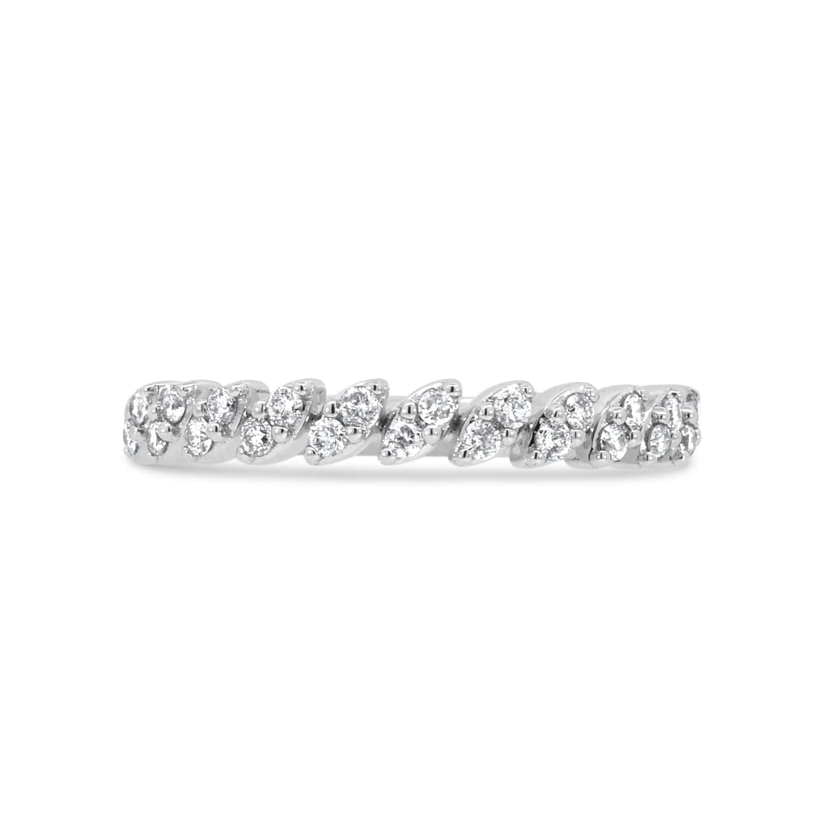 Diamond Band .25 Carat TW | 10kt White Gold