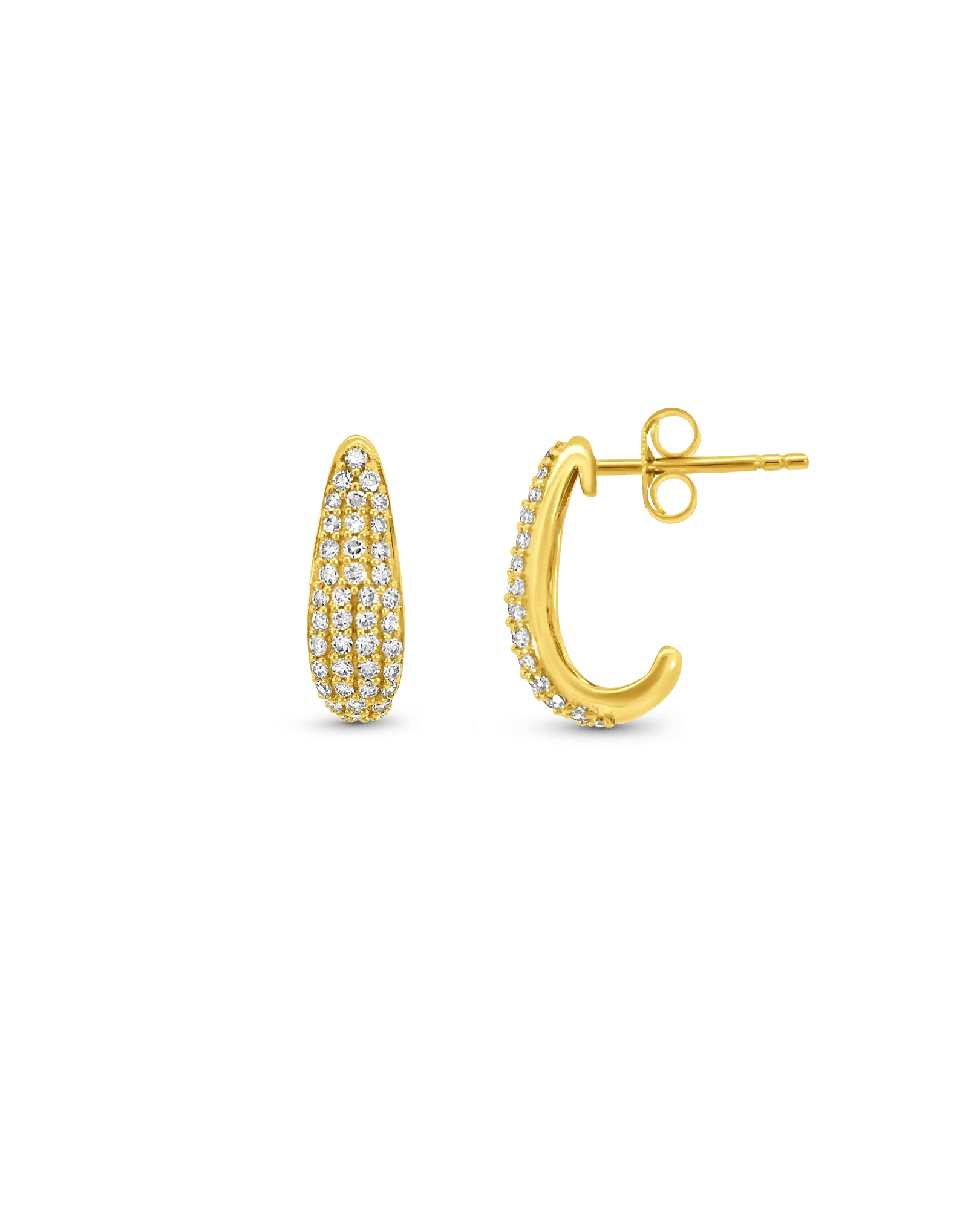 Diamond Earrings .50 Carat TW Diamond | 14kt Yellow Gold