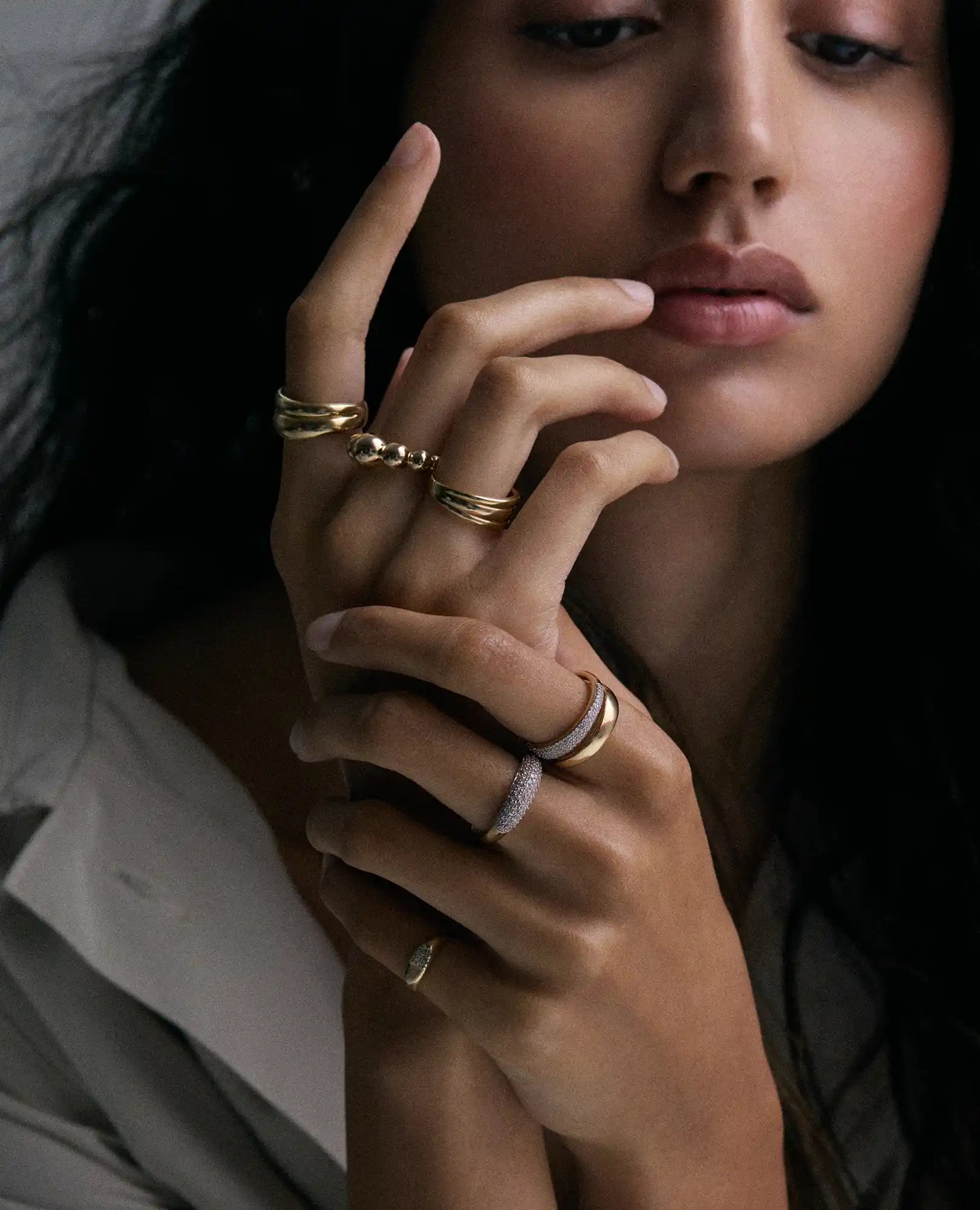 Diamond Split Ring .33 Carat TW Diamond | 14kt Yellow Gold