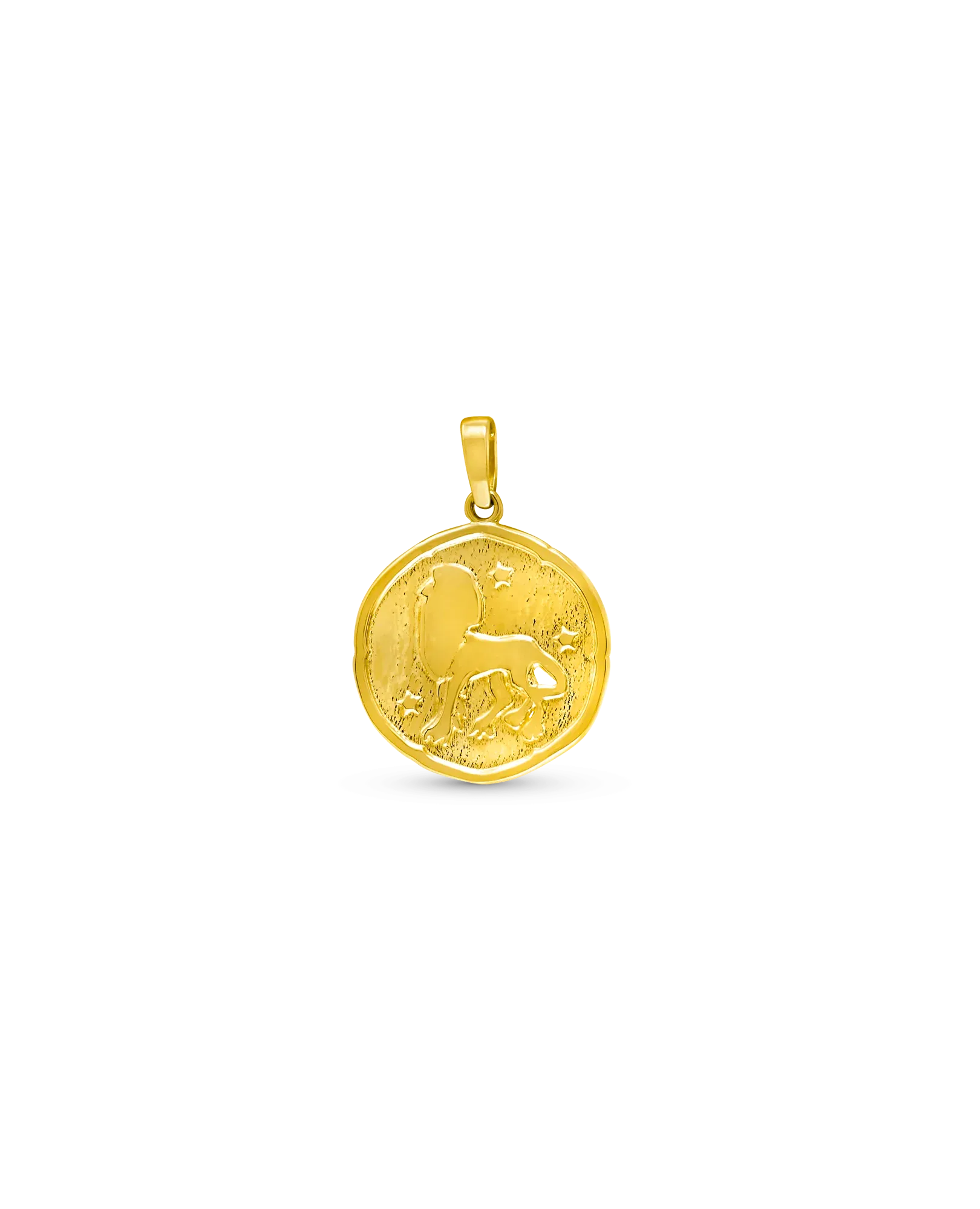 Leo Zodiac Pendant | 10kt Yellow Gold