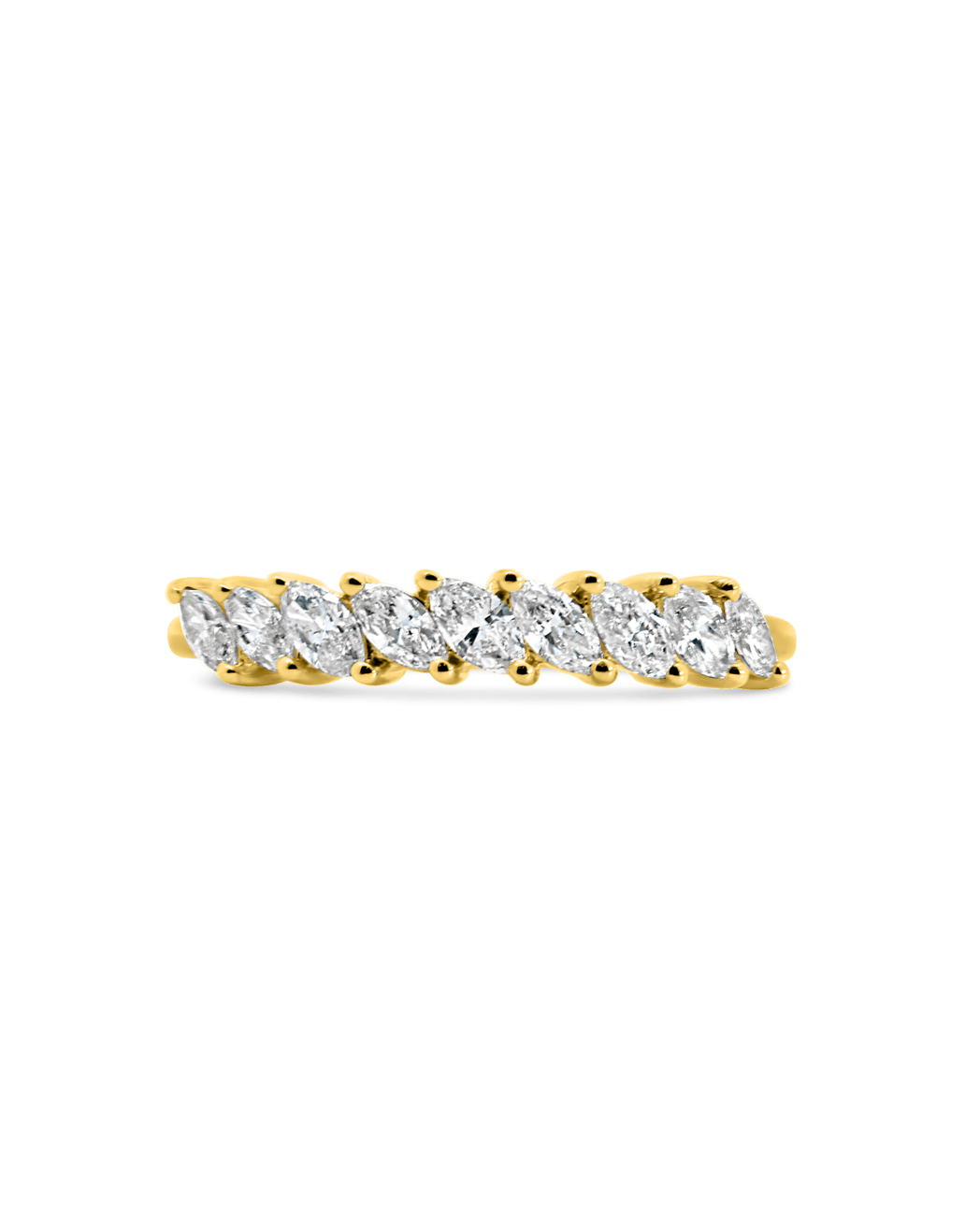 Luxe Diamond Band with .63 Carat TW of Diamonds | 14kt Yellow Gold