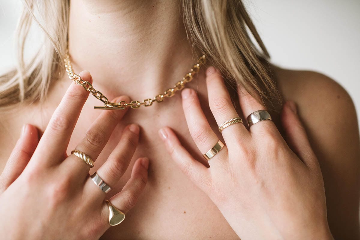 Petite Cornetto Ring | 10kt Yellow Gold