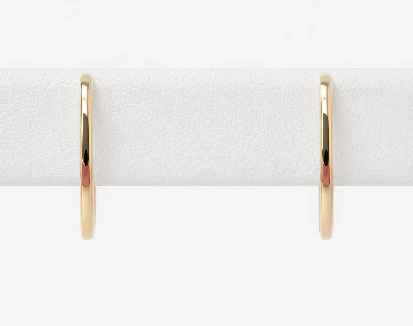 Slim-Line Earrings | 14kt Yellow Gold