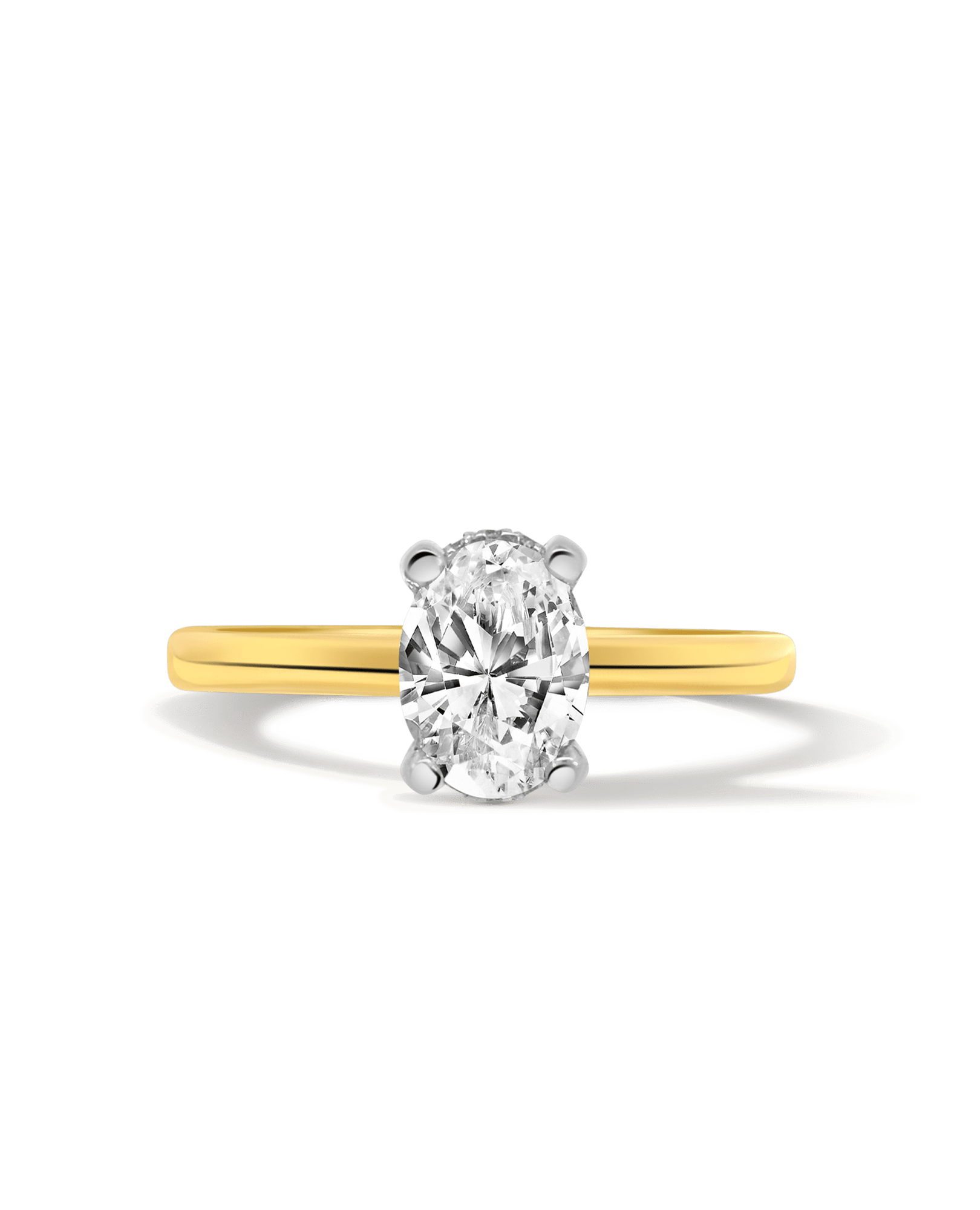 Solitaire GIA Certified Engagement Ring Carat TW Oval Diamond