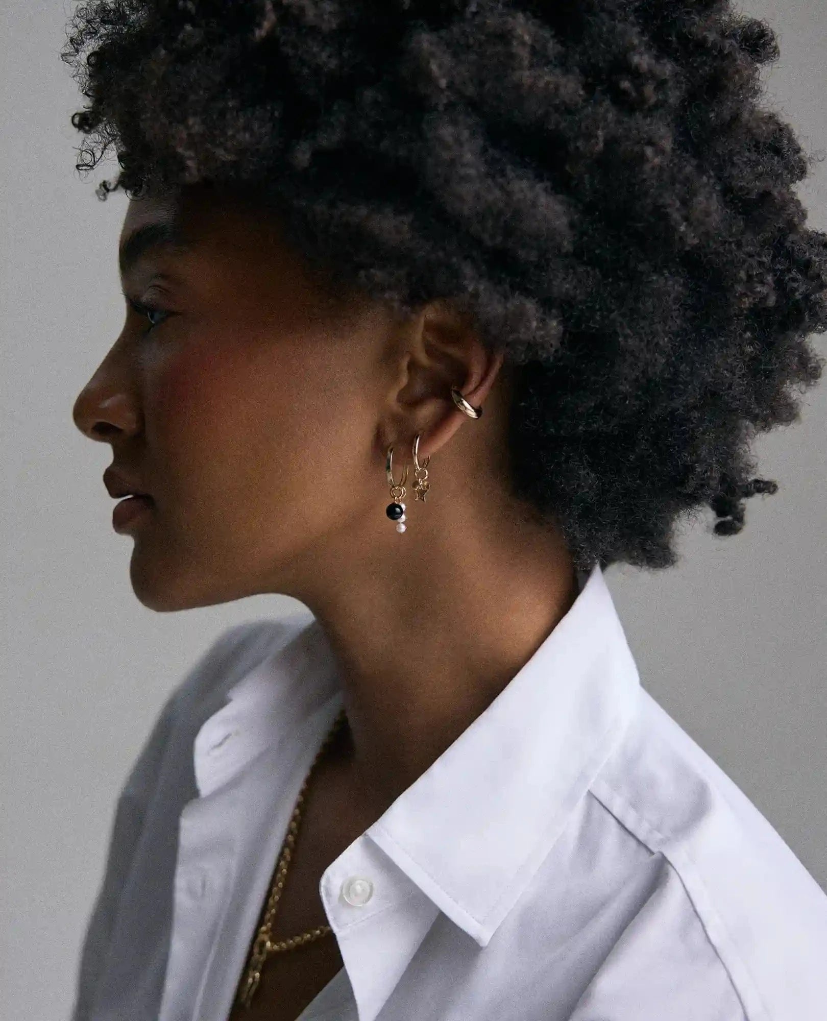 Star Earring Charm | 10kt Yellow Gold