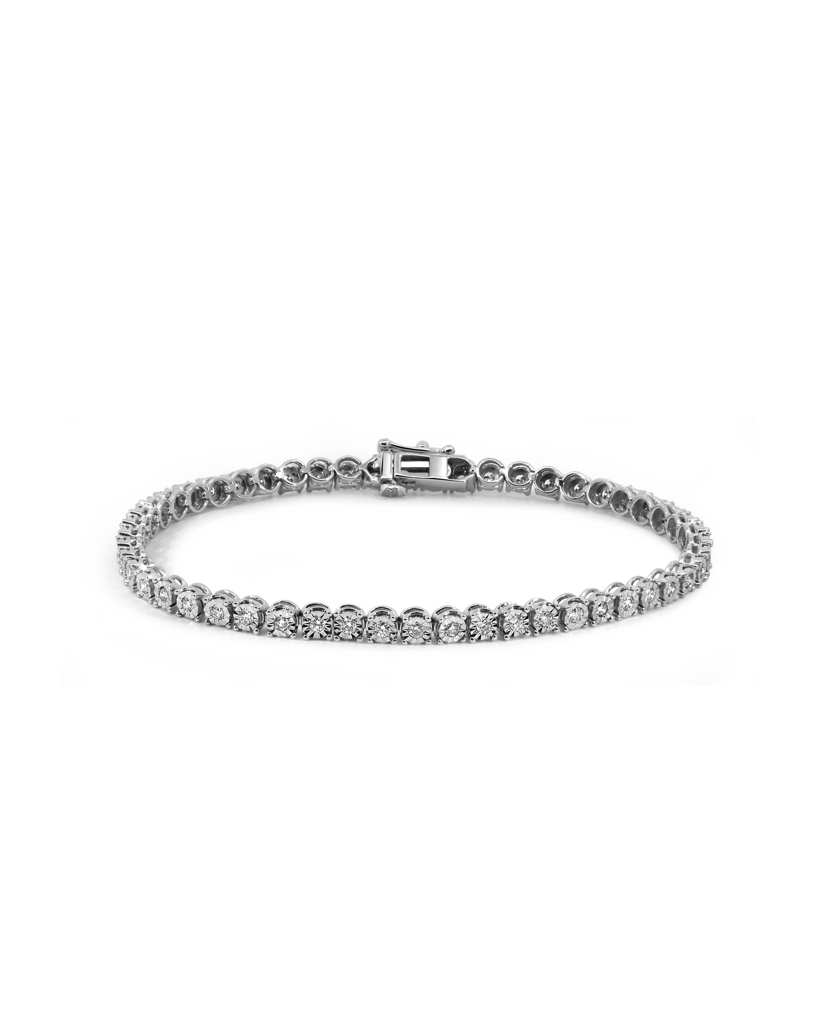 Tennis Bracelet 1.00 Carat TW Diamond | 10kt Yellow Gold