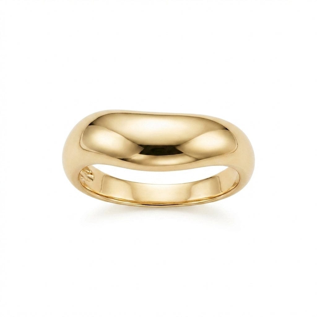 Vermeil Bold Chevron Ring | Silver