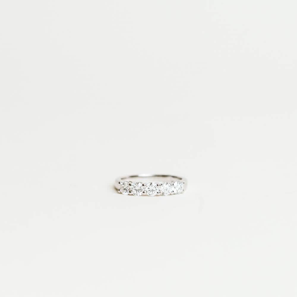 Wedding Band 1.0 Carat Lab Grown | 10kt White Gold