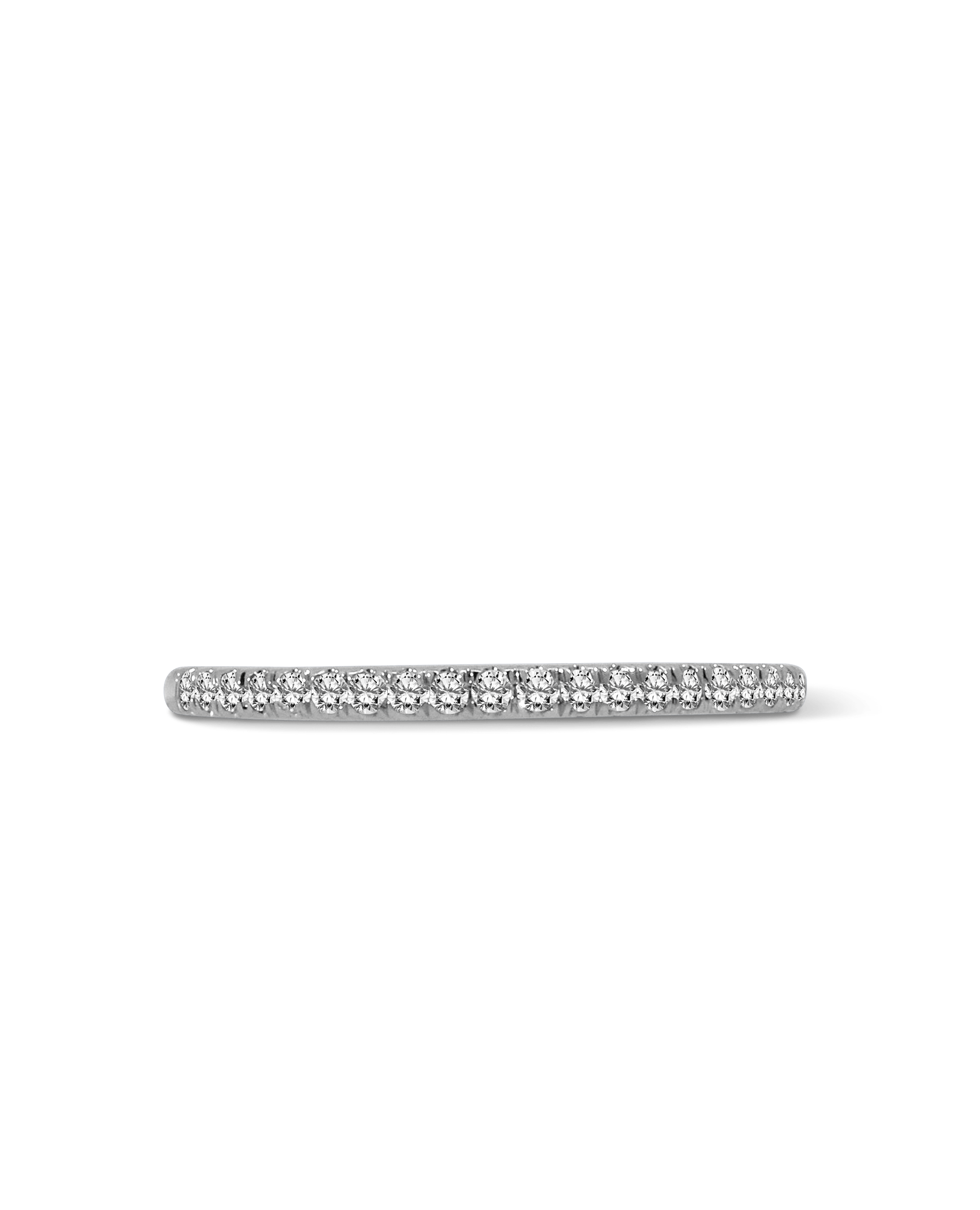 Wedding band .15 Carat TW Diamond | 14kt White Gold
