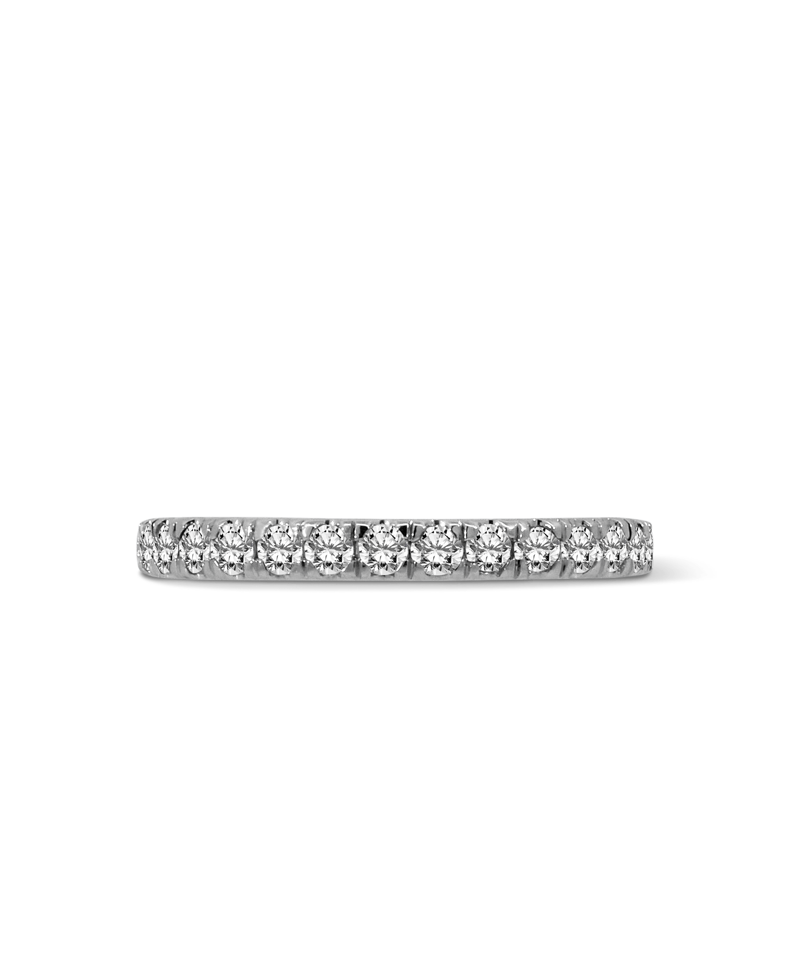 Wedding band .50 Carat TW Diamond | 14kt White Gold