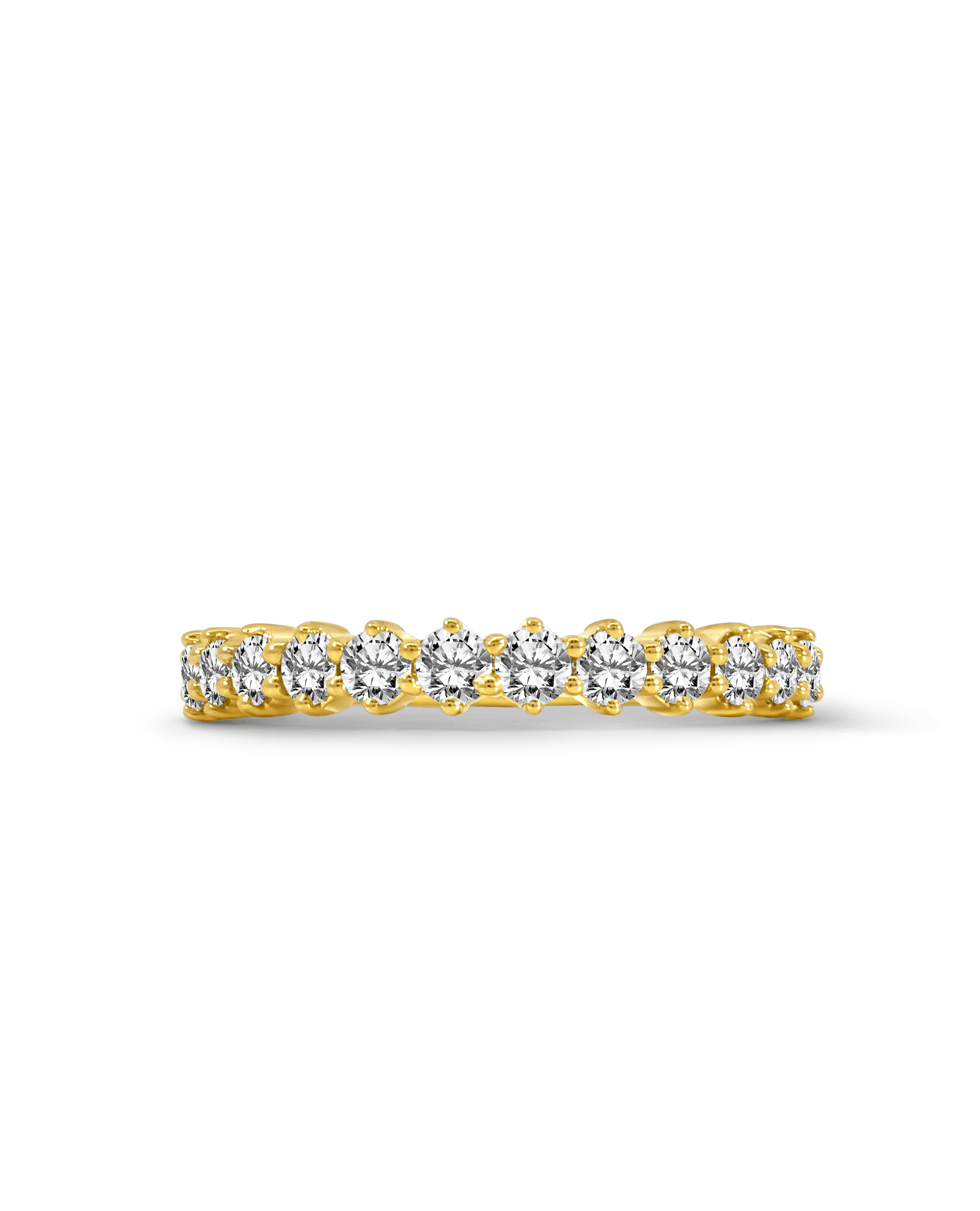 Wedding band .75 Carat TW Diamond | 14kt Yellow Gold