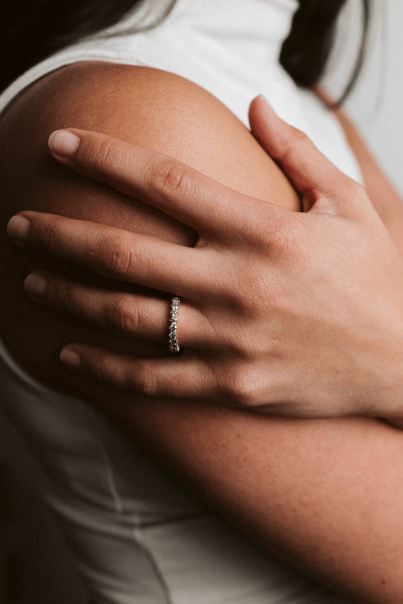 Wedding band .75 Carat TW Diamond | 14kt Yellow Gold