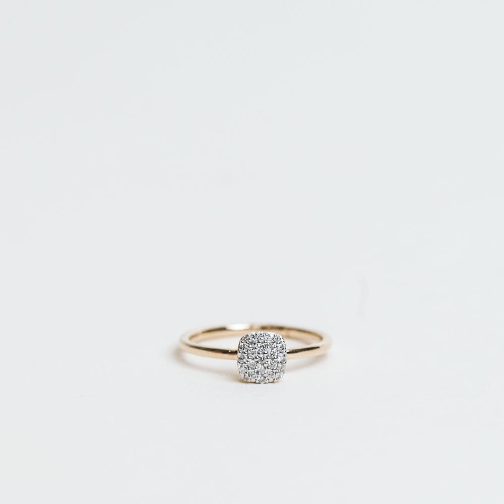 .15 Carat TW Diamond Ring | 10KT Yellow Gold