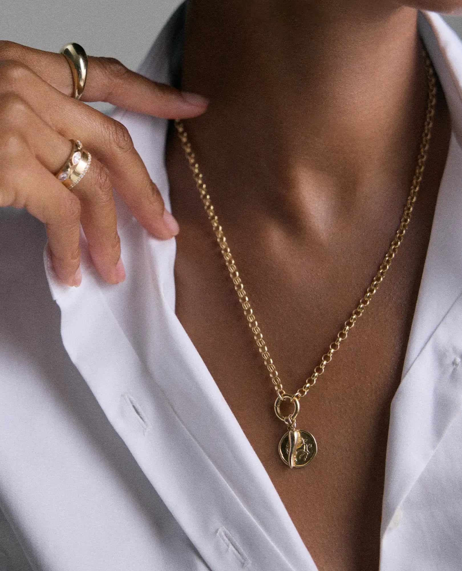 16" Rolo chain | 10kt Yellow Gold