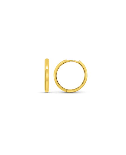 16mm Hoop Earrings | 10kt Yellow Gold