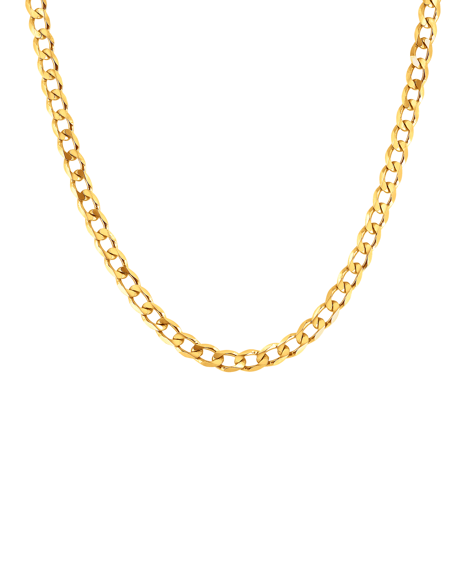 22" Curb Chain | 10kt Yellow Gold