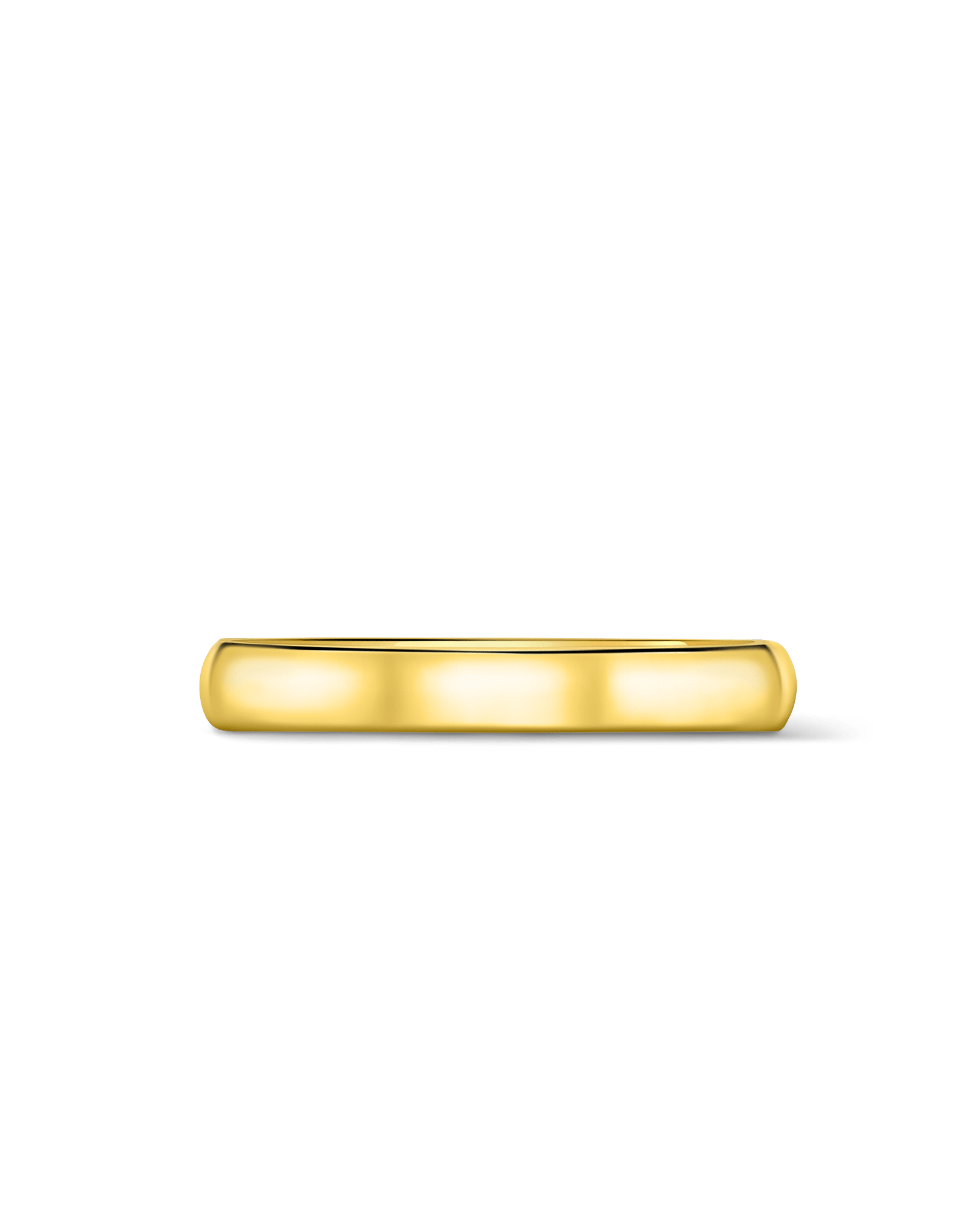 3MM Comfort Fit Wedding band | 14kt Yellow Gold