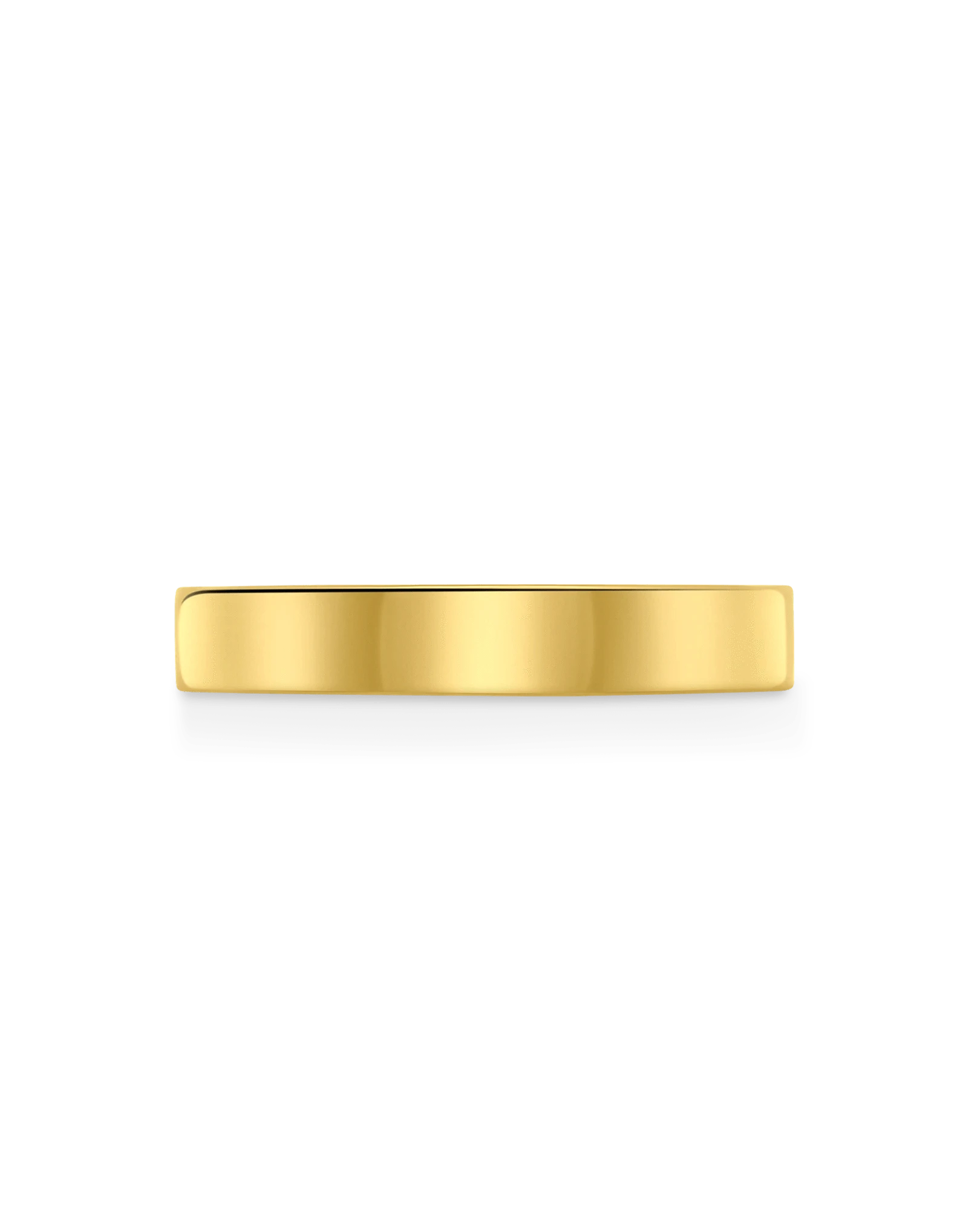 3MM Pipe Cigar Band | 18kt Yellow Gold