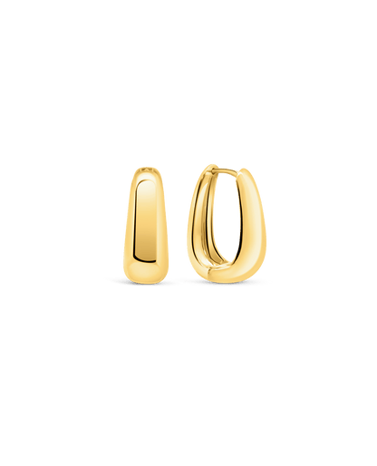 5-7.5MM Petite Teardrop Earrings | Silver Vermeil