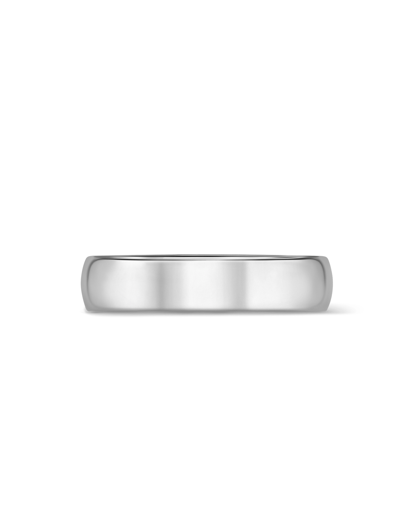 5MM Comfort Fit Wedding band | 14kt White Gold