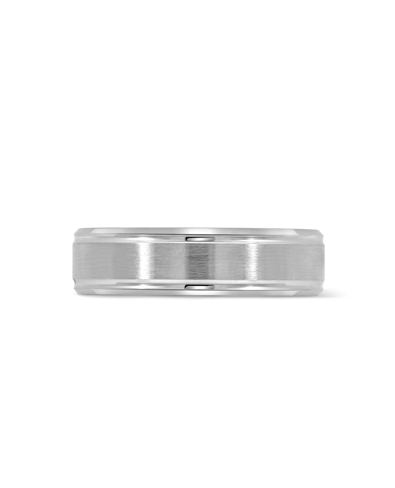 6MM Wedding band | 10kt White Gold