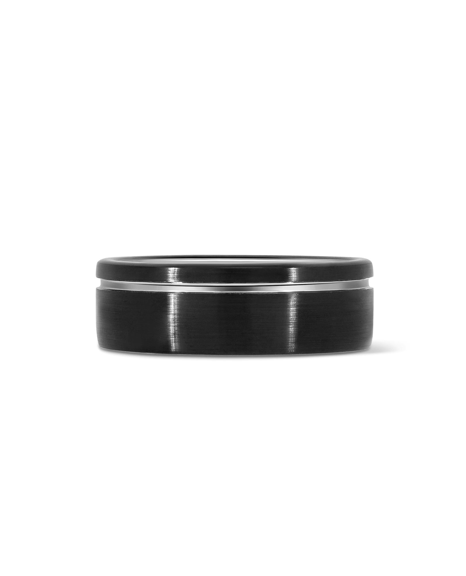 8MM Two Tone Band | Tungsten