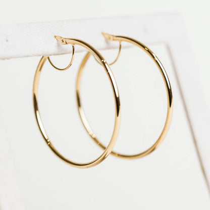 Hoop Earrings | 10kt Yellow Gold