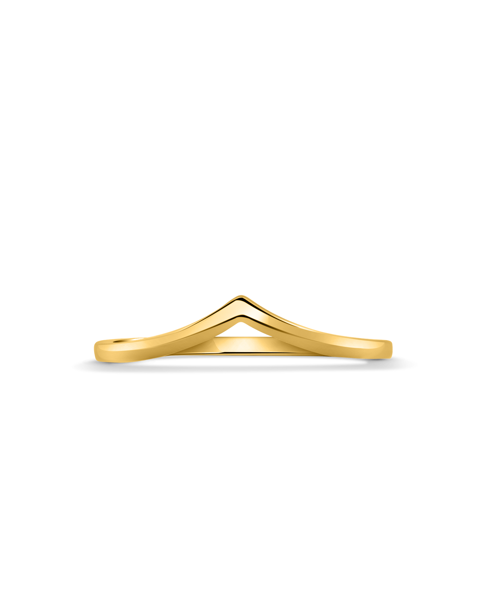 Chevron Ring | 10kt Yellow Gold