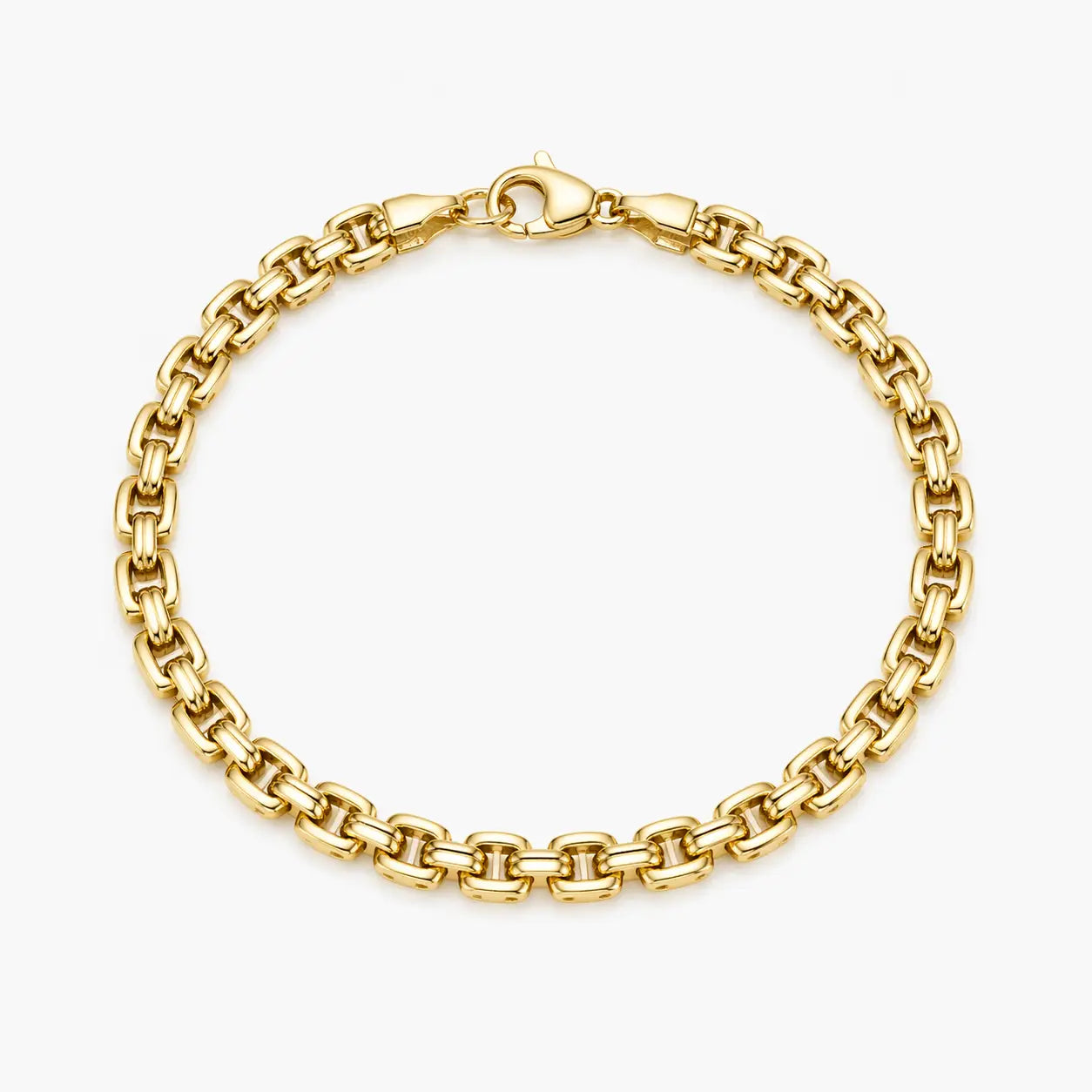 Composite Link Bracelet | 10kt Yellow Gold