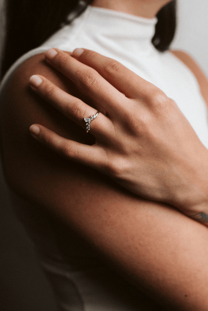 Contour Wedding band .40 Carat TW Diamond | 14kt Yellow Gold