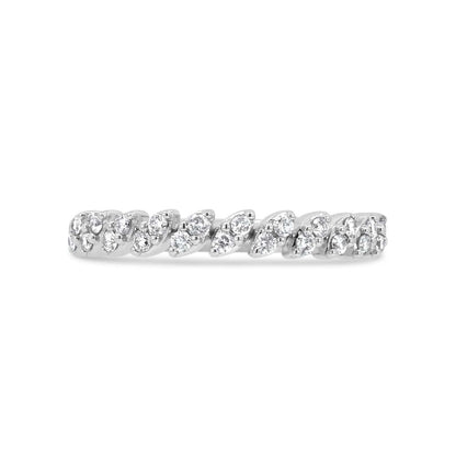 Diamond Band .25 Carat TW | 10kt White Gold