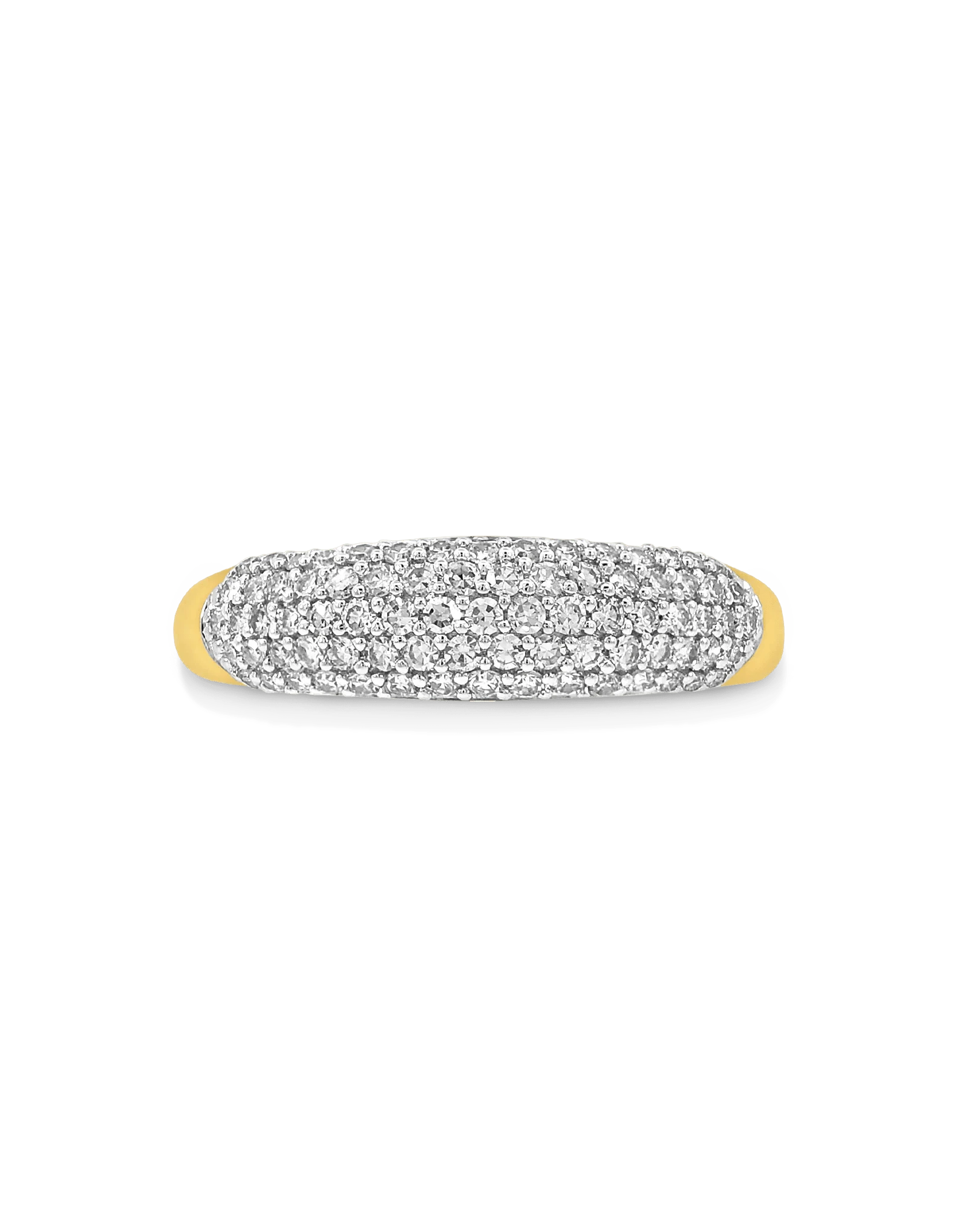 Diamond Dome Ring .50 Carat TW Diamond | 14kt Yellow Gold
